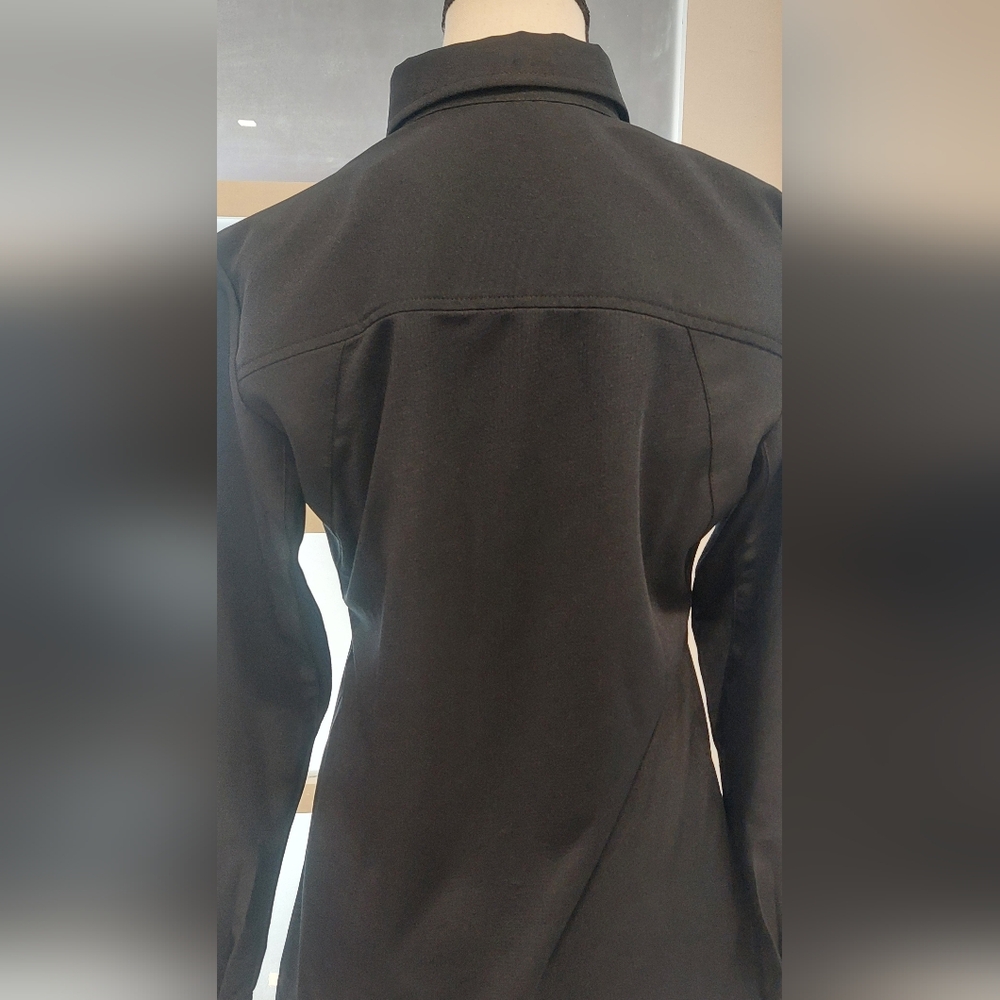 Blauer Women's Long Sleeve Black Tee - Picture 7 of 9